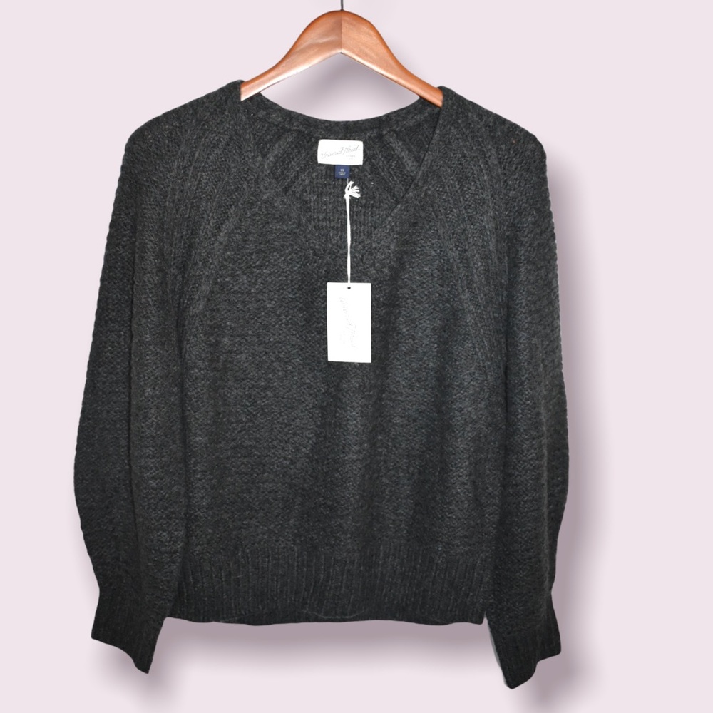Dark gray sweater